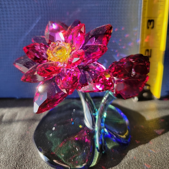 Swarovski figurines Lotus - Picture 1 of 2